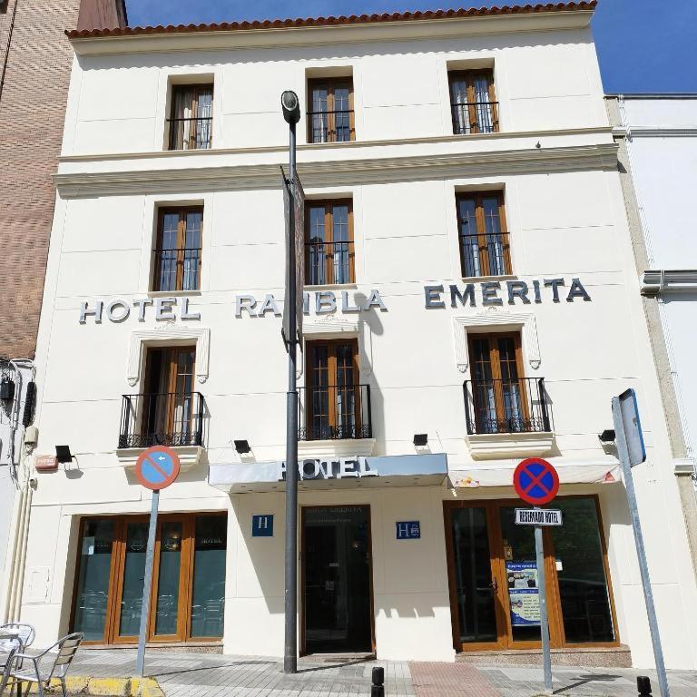 Hotel Rambla Emerita, Centro Ciudad Mérida Exterior foto
